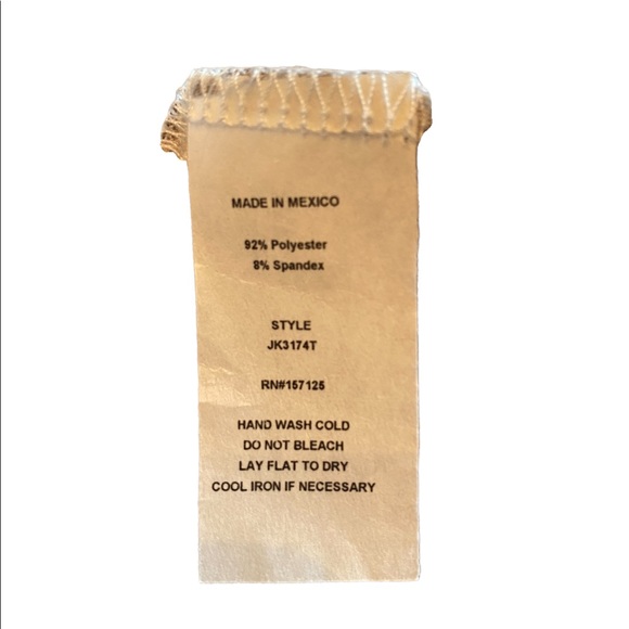 Paperoc Sheer Button Down Rouched Top - Picture 10 of 13